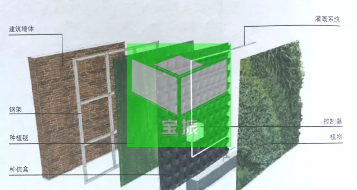 垂直綠化植物墻，打造室內(nèi)天然氧吧